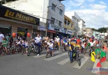 Colégio Batista realizou Passeio Ciclístico em comemoração ao Dia dos Pais